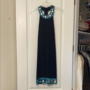 Elegant INC Concepts Black and Blue Women's Dress